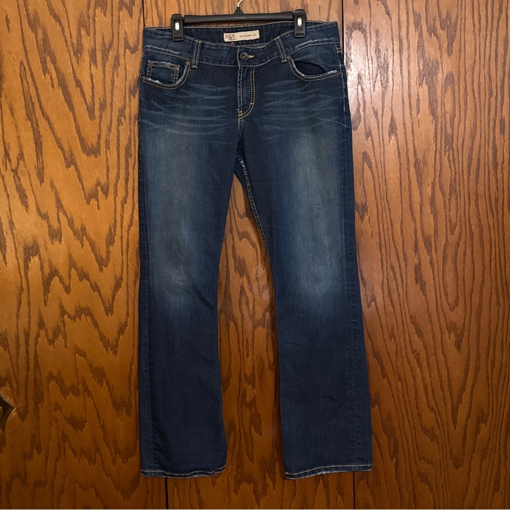 BKE Culture Bootcut Jeans 34x31.5 Dark Wash Buckle Denim